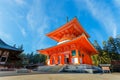 Konpon Daito Pagoda in Koyasan, Wakayama Royalty Free Stock Photo