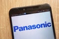 Panasonic logo displayed on a modern smartphone Royalty Free Stock Photo