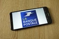 La Banque Postale logo displayed on smartphone