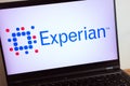 KONSKIE, POLAND - July 11, 2022: Experian consumer credit reporting company logo displayed on laptop computer