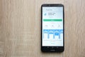 Doodle - Easy Scheduling app on Google Play Store website displayed on Huawei Y6 2018 smartphone