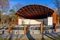 Konstancin-Jeziorna, Poland - Reconstructed historic open amphitheater in Konstancin-Jeziorna Springs Park - Park Zdrojowy w