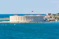 Konstantin battery in Sevastopol bay, Crimea peninsula