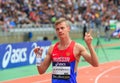 Konstantin Tolokonnikov the winner of 800 m. race