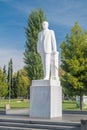 The Konstantinos Karamanlis statue. Monument of four-time prime minister and twice as the president of the Third Hellenic Republic