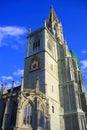 View of Minster Tower in Konstanz, Baden-Wuerttemberg, Germany Royalty Free Stock Photo