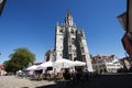 The Konstanz Minster with terrasse in Germany