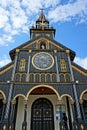 Kontum wooden church, ancient cathedral, heritage