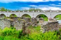 Konuvere Bridge, 110m, constructed 1861 Royalty Free Stock Photo