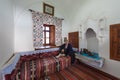 Daily prayer of dervish in his room, Mevlana Museum, Konya Turkey