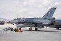 Fighter Aircraft in Apron of Konya Airport during Anatolian Eagle Air Force Exercise Royalty Free Stock Photo