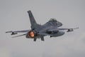 Fighter Aircraft take-off from Konya Airport during Anatolian Eagle Air Force Exercise Royalty Free Stock Photo