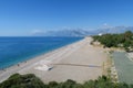 Konyaalti Beach in Antalya in May, Turkey