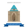 Konye-Urgench in Turkmenistan attraction travel landmark