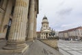 Konzerthaus Berlin and French Cathedral in Berlin at day Royalty Free Stock Photo