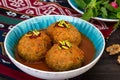 Koofteh Tabrizi Large Meatballs Stuffed With Dried Fruits And Nu