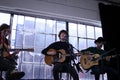 The Kooks - Luke Pritchard - perform a private session in New York