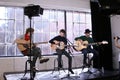 The Kooks - Luke Pritchard - perform a private session in New York