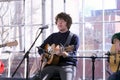 The Kooks - Luke Pritchard - perform a private session in New York