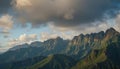Koolau Mountain Range, Oahu, Hawaii Royalty Free Stock Photo