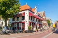 Koorstraat shopping street in Alkmaar, Netherlands