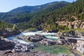 Kootenai falls Royalty Free Stock Photo