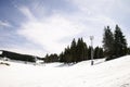 Kopaonik ski slope Royalty Free Stock Photo