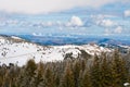 Kopaonik road Royalty Free Stock Photo