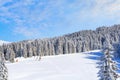 Panorama of ski resort Kopaonik, Serbia Royalty Free Stock Photo