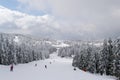 Kopaonik ski slope Royalty Free Stock Photo