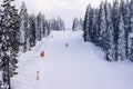 Kopaonik ski slope Royalty Free Stock Photo