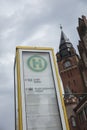 Kopenick, Berlin, Germany Rathaus Town Hall bus stop