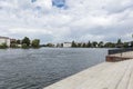 Kopenick, Berlin, Germany; 18th August 2018; River view