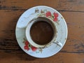 Kopi Cangkir java coffee wood vintage Royalty Free Stock Photo