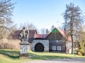 Kopicuv statek, Kacanovy. Monument of Czech folk architecture Royalty Free Stock Photo