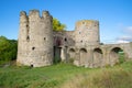 Koporye fortress closeup. Leningrad region, Russia Royalty Free Stock Photo