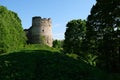 Koporye fortress in summer. monument of Russian medieval defensive architecture Royalty Free Stock Photo