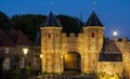 Koppelpoort with Full Moon Amersfoort