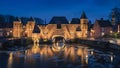 Koppelpoort, the historic city wall gate in Amersfoort, Netherlands Royalty Free Stock Photo