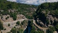 Koprulu Canyon National Park. Bridge and water resources. Manavgat, Antalya, Turkey. Royalty Free Stock Photo