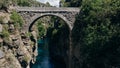 Koprulu Canyon National Park. Bridge and water resources. Manavgat, Antalya, Turkey. Royalty Free Stock Photo