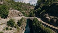 Koprulu Canyon National Park. Bridge and water resources. Manavgat, Antalya, Turkey. Royalty Free Stock Photo