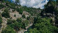 Koprulu Canyon National Park. Bridge and water resources. Manavgat, Antalya, Turkey. Royalty Free Stock Photo