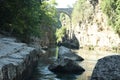 Koprulu Kanyon, Manavgat, Turkey. Base, outdoor Royalty Free Stock Photo