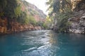 Koprulu Kanyon, Manavgat, Turkey. Base, outdoor Royalty Free Stock Photo