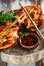 Kor Lae, Thai Barbecue and Grilled Chicken. Thailand Food