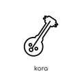 Kora icon from Africa Symbols collection.