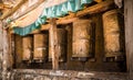 Kora Prayer wheels