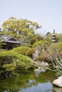 Photo of Korakuen Garden in Okayama Royalty Free Stock Photo