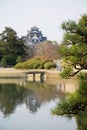 Photo of Korakuen Garden in Okayama Royalty Free Stock Photo